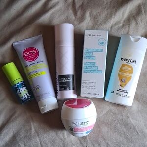 BUNDLE .NYX LIP PLUMP PANTENE HYLORONIC ACID.SEE PICS.ALL NEW!!!